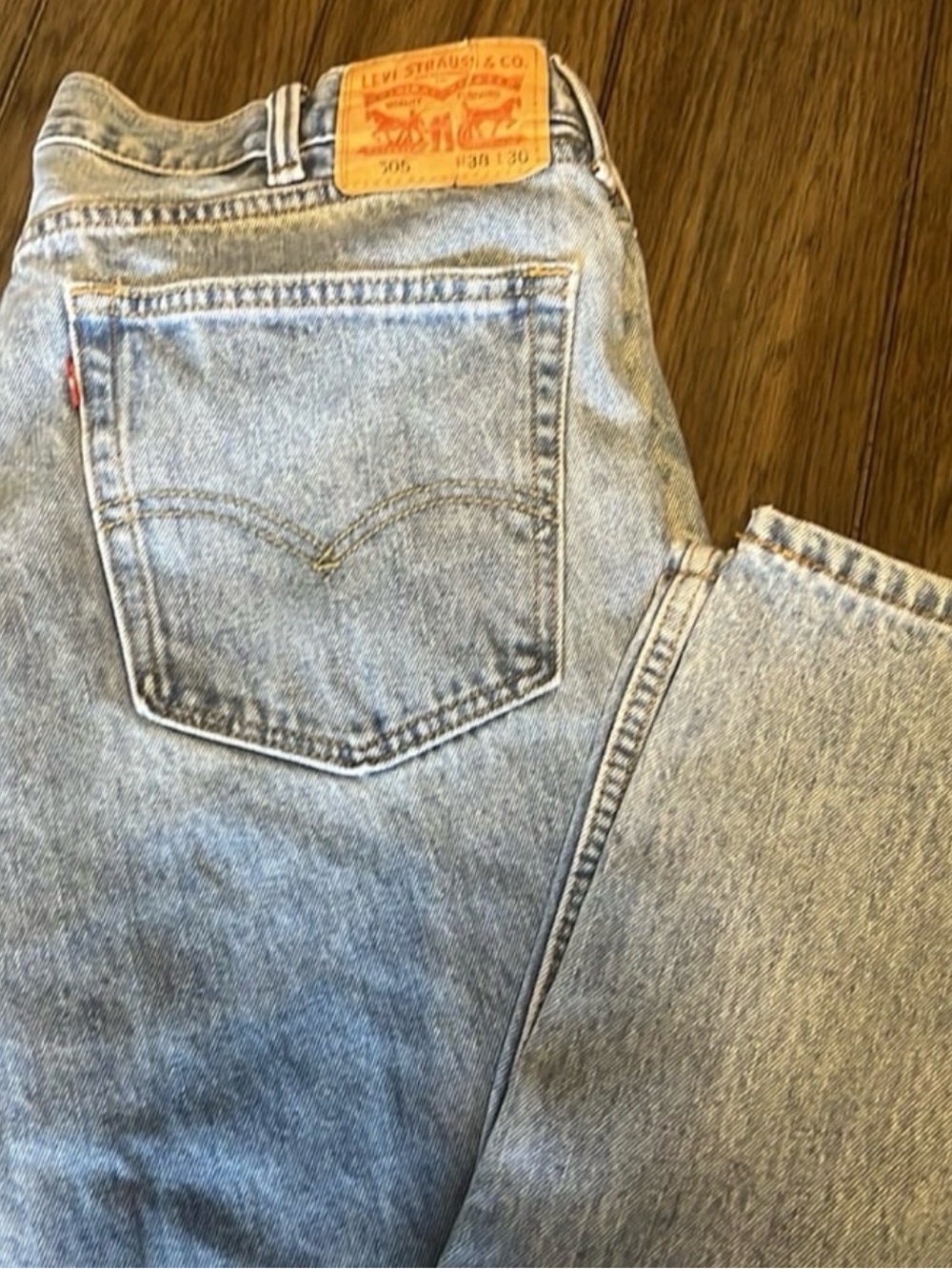 Levi's 505 jeans 38x30